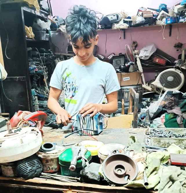 Reparatur von Elektrogeräte lernen